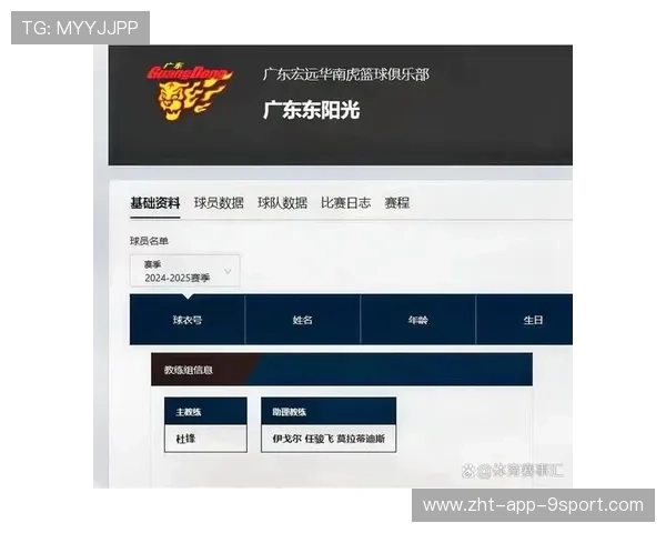 广东更换主教练备战新赛季，广东教练现在是谁